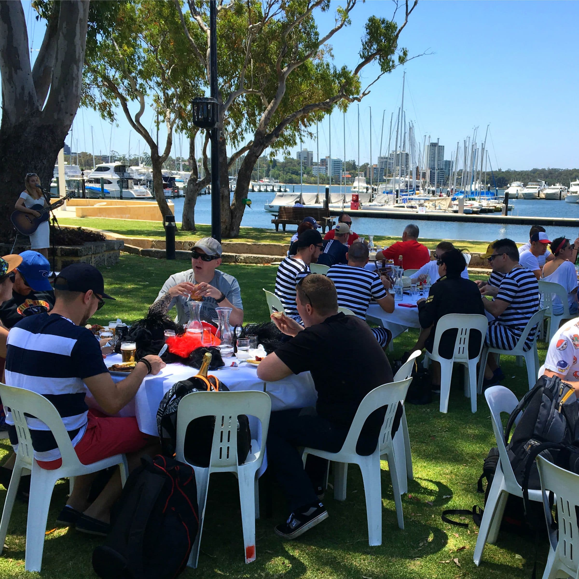 corporate function corporate christmas function with swan river sailing in perth